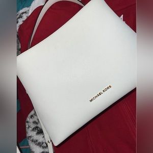 White Michael Kors bag